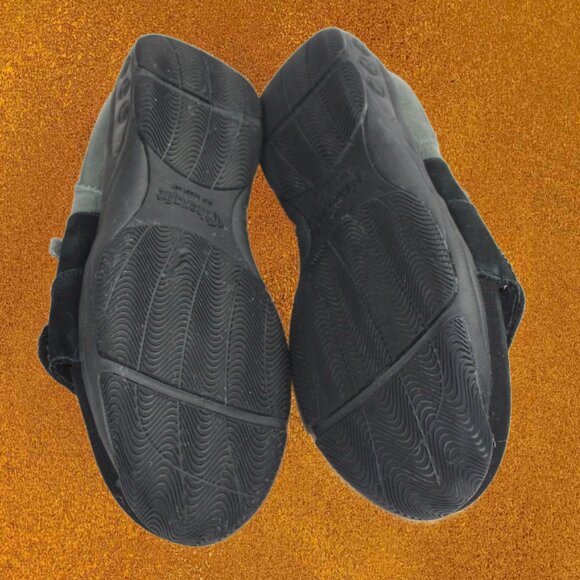 Therafit Lola Black Grey Plantar Fasciitis Friendly Sandal, Size 39 (8.5 - 9) - Picture 9 of 12